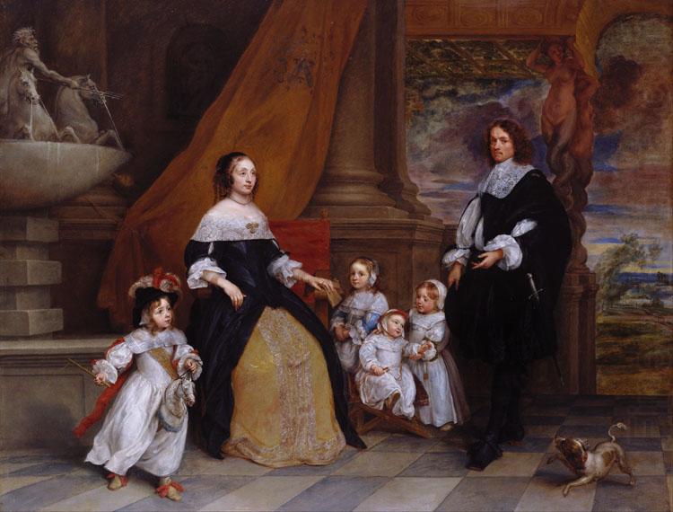 Gonzales Coques The Family of Jan Baptista Anthonie china oil painting image